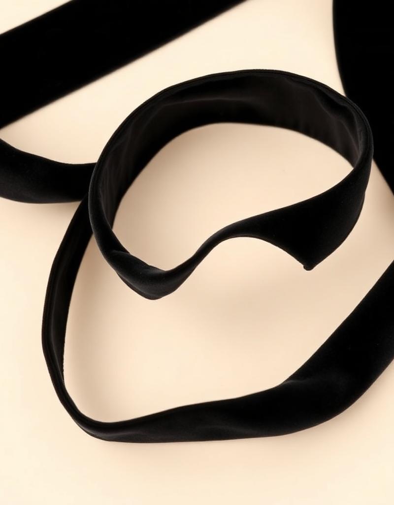 3D Velvet Block Ribbon